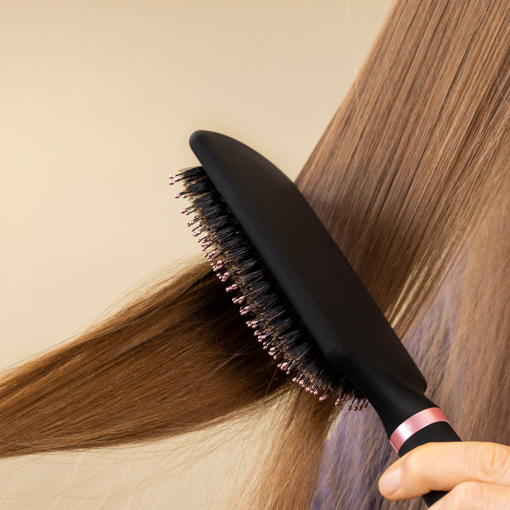 Siena Paddle Brush with Boar