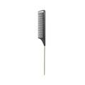 Carbon Fiber Comb Teasing Metal Pin Tail