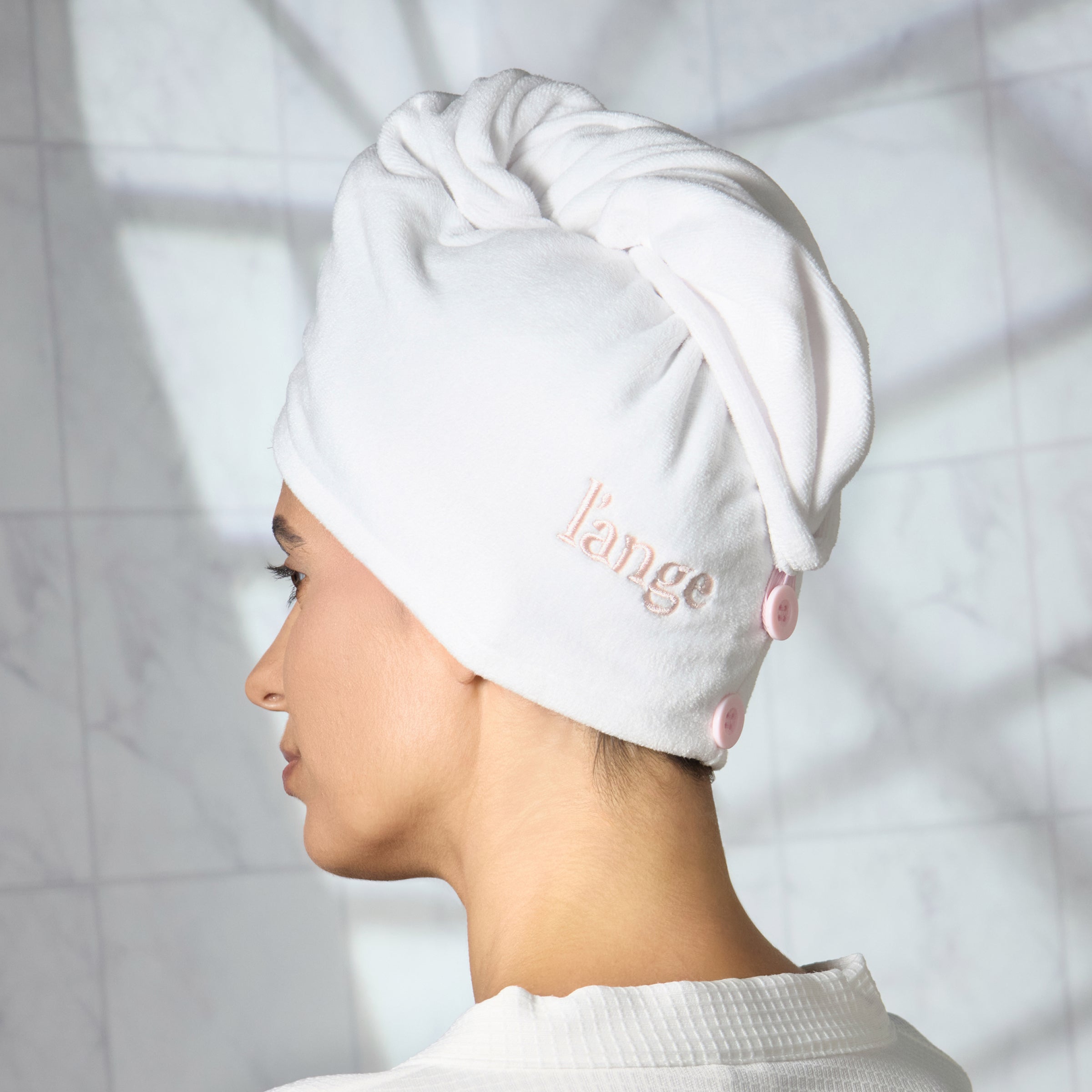 Hair Wrap Towel Medium Lightweight Microfiber