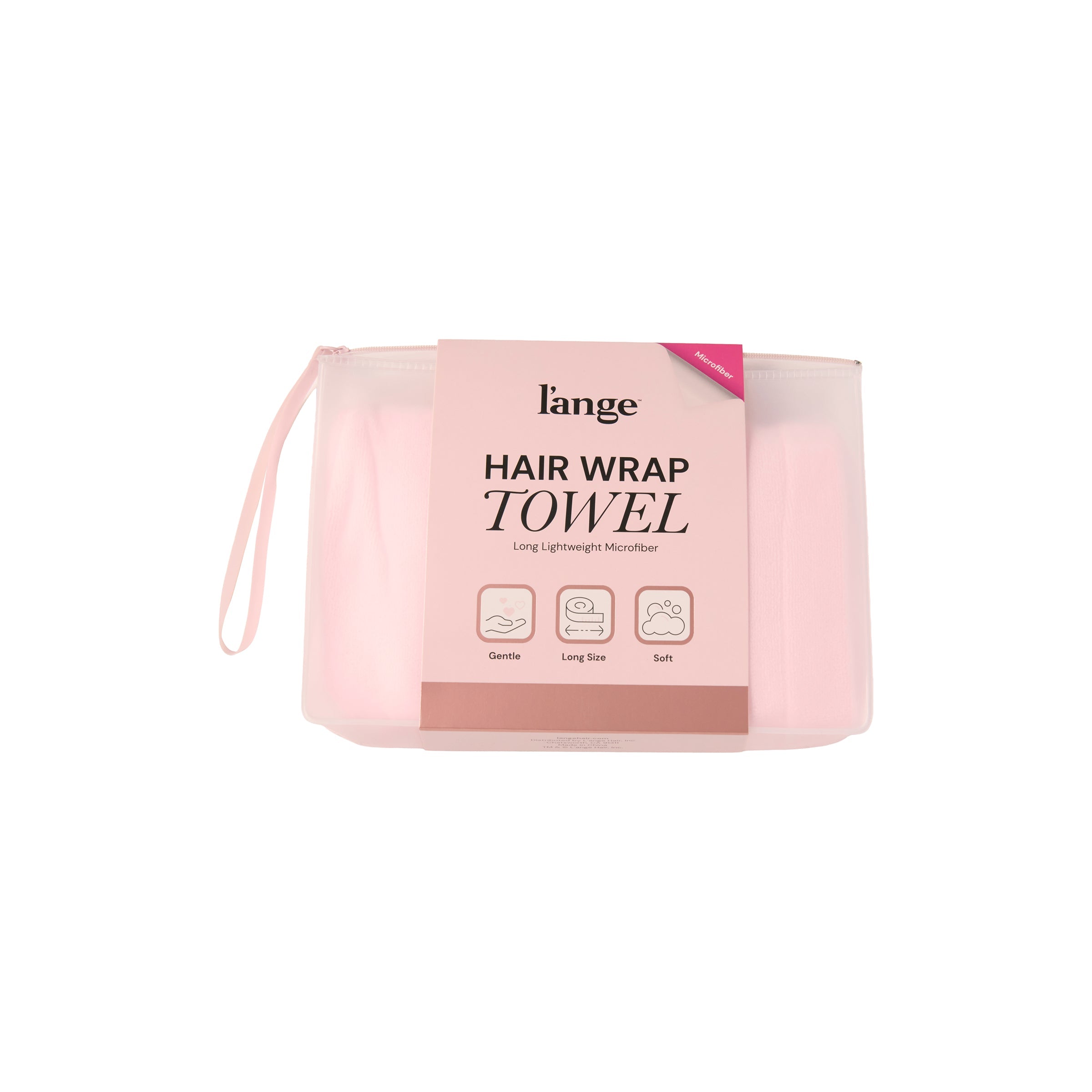 Hair Wrap Towel Long Lightweight Microfiber