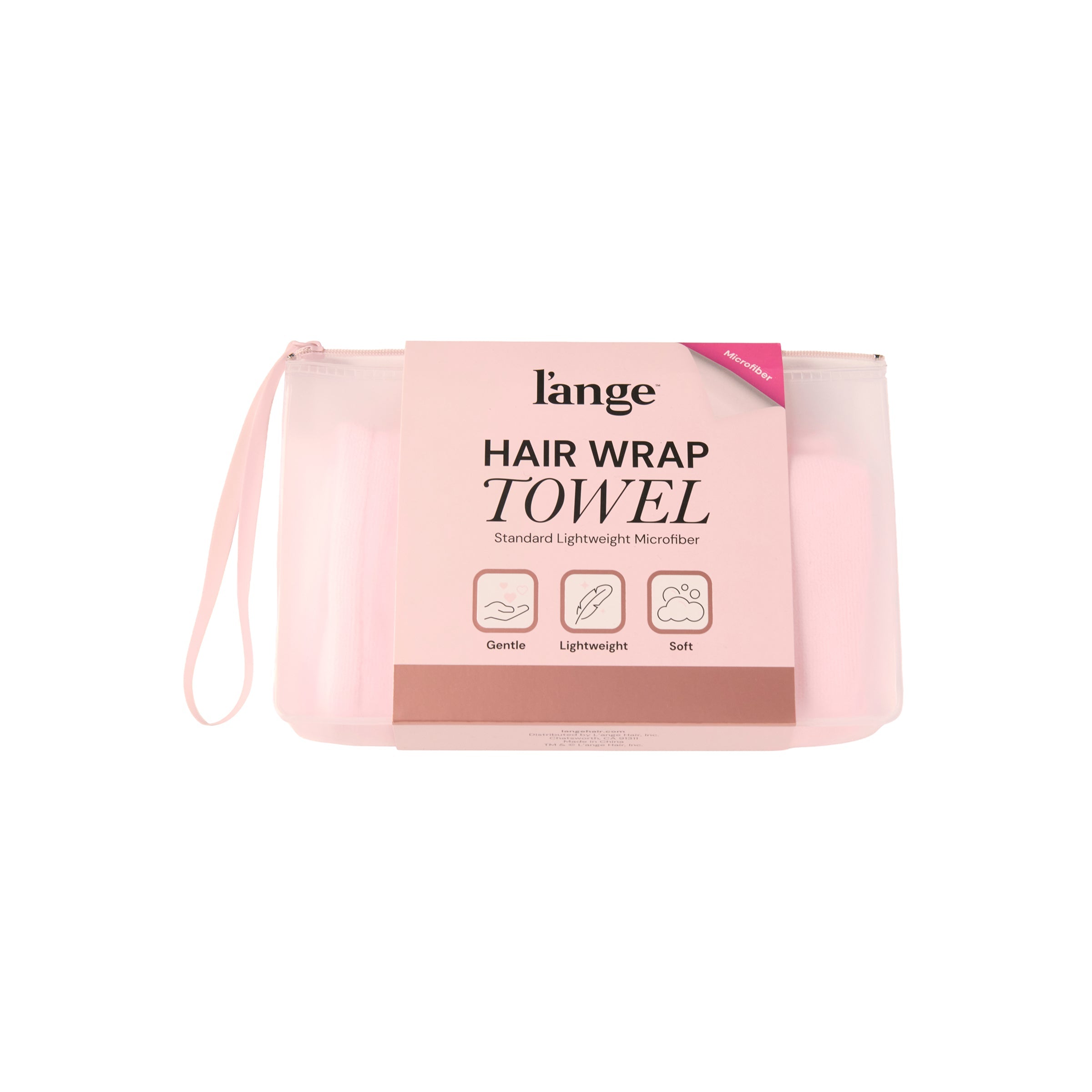 Hair Wrap Towel Medium Lightweight Microfiber