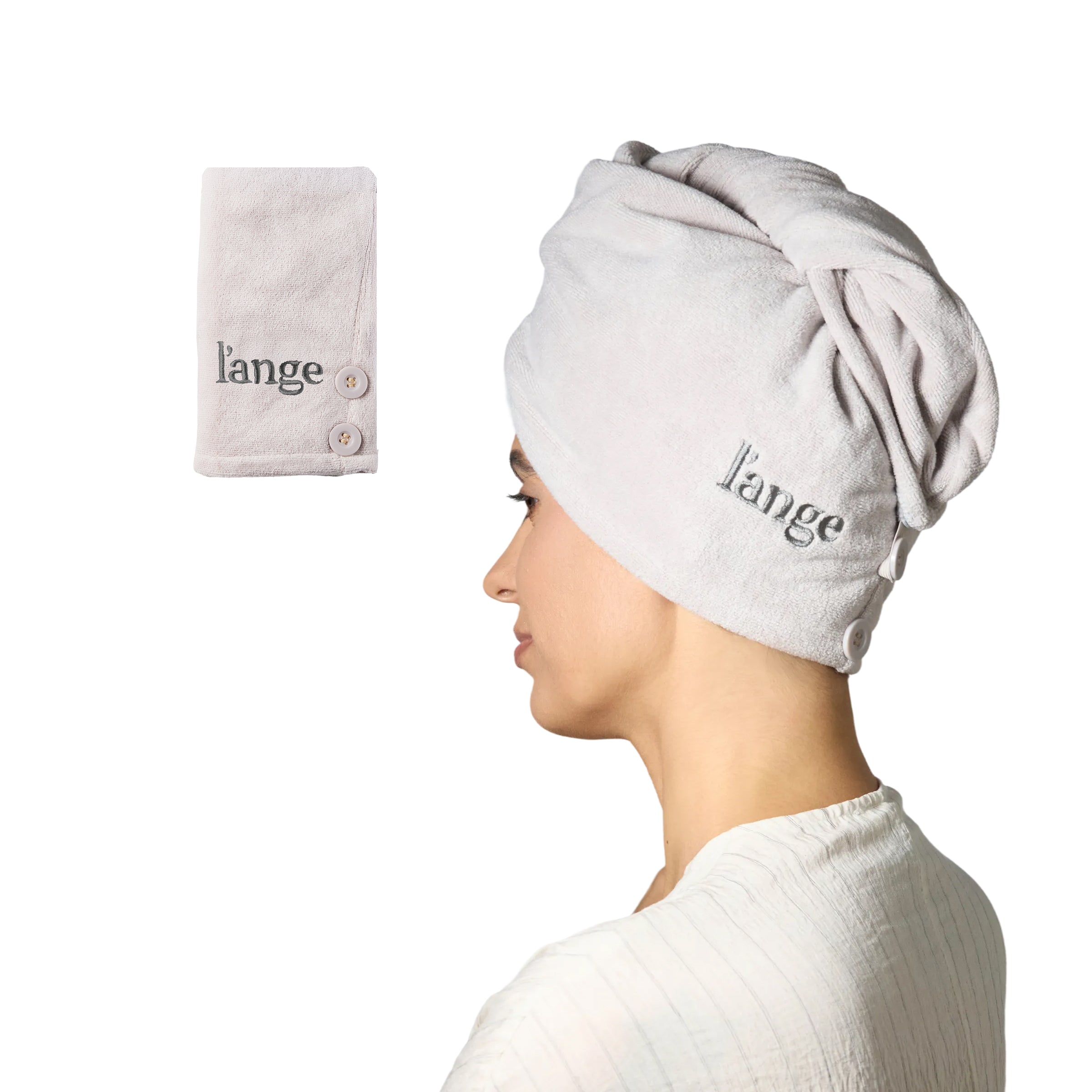 Hair Wrap Towel Medium Lightweight Microfiber
