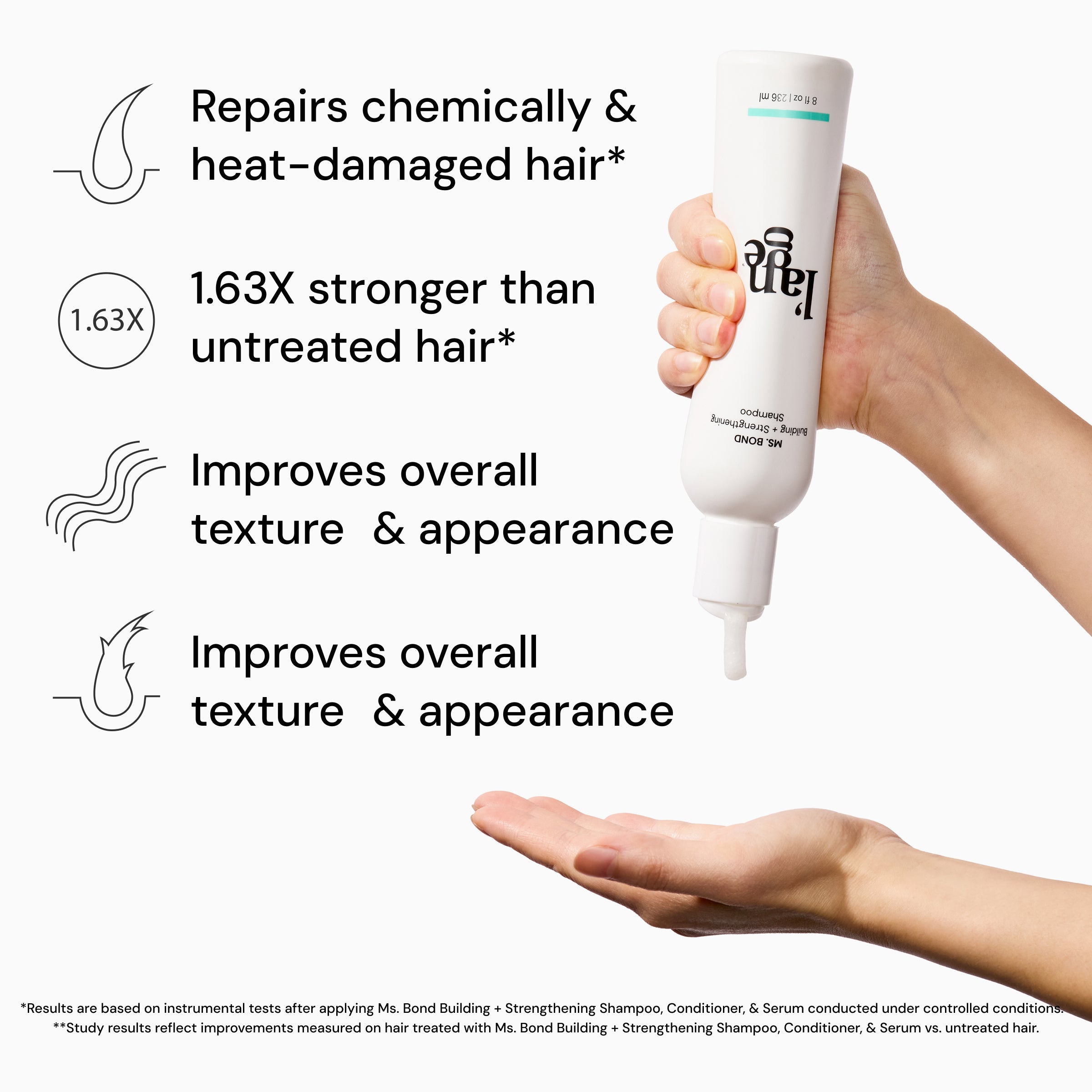 Ms. Bond Building + Strengthening Shampoo
