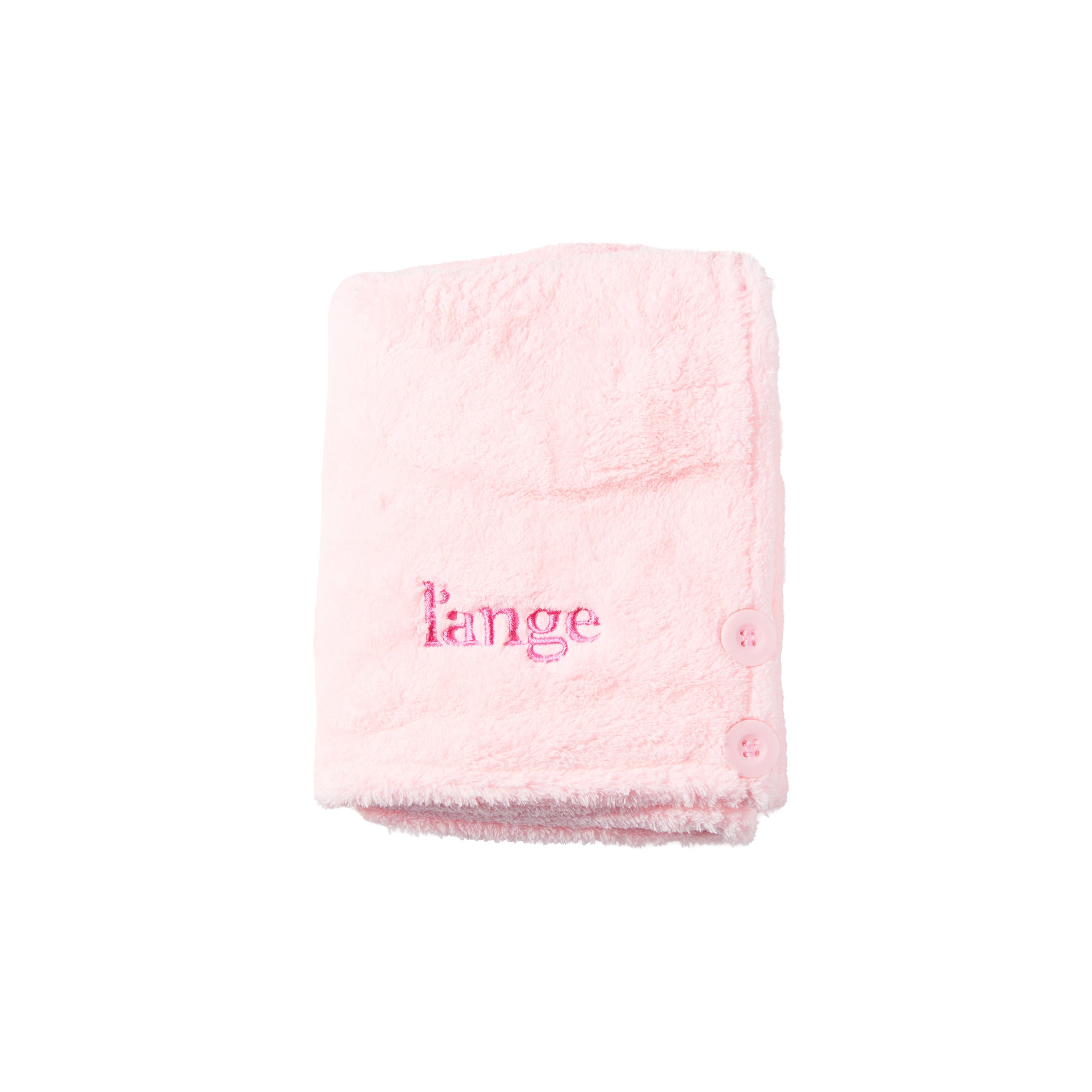 Plush Hair Wrap Towel Medium Ultra-Absorbent Coral Fleece 2-Pack