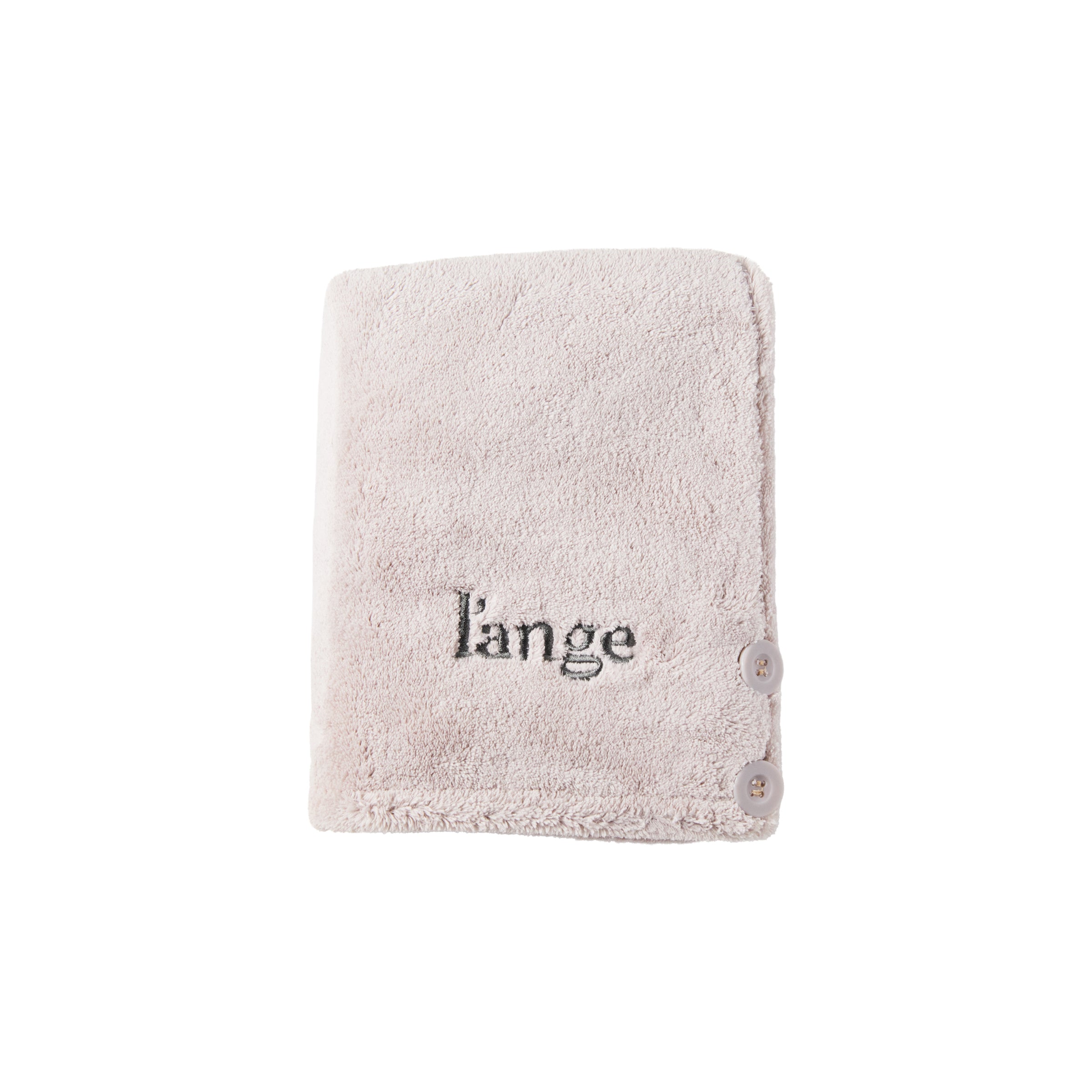Plush Hair Wrap Towel Medium Ultra-Absorbent Coral Fleece 2-Pack