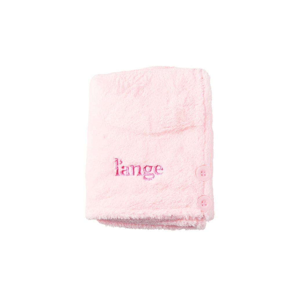 Plush Hair Wrap Towel Medium Ultra-Absorbent Coral Fleece