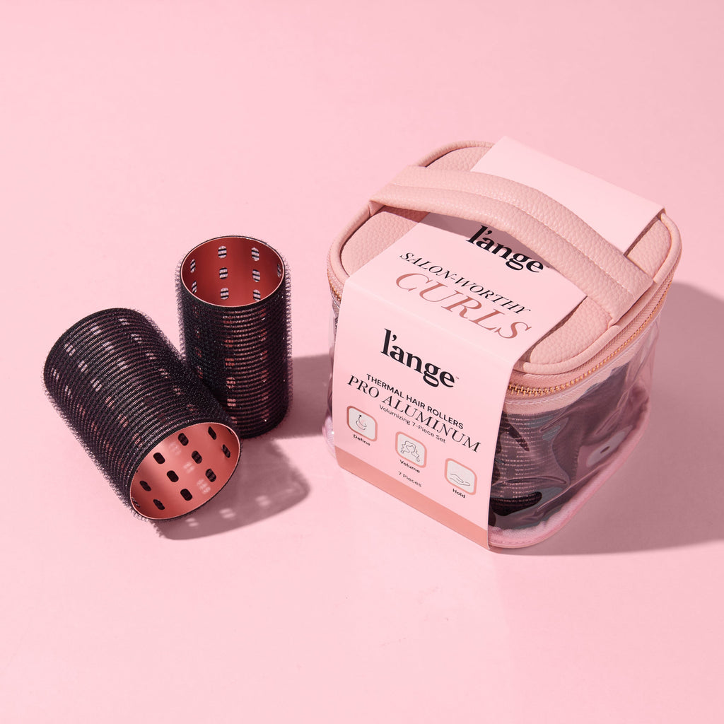 Thermal Hair Rollers Pro Aluminum Volumizing 7-Piece Set