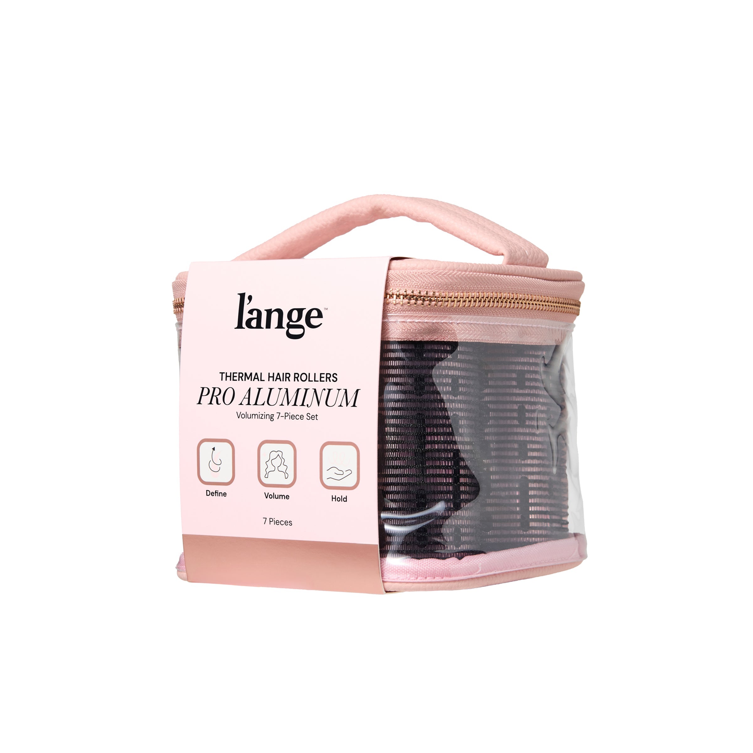 Thermal Hair Rollers Pro Aluminum Volumizing 7-Piece Set